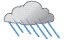 Slight rain