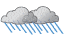 Heavy rain